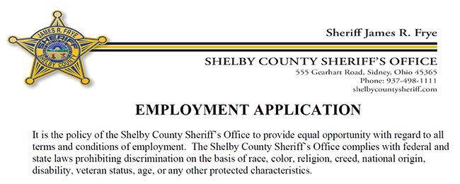 Sheriff Employment